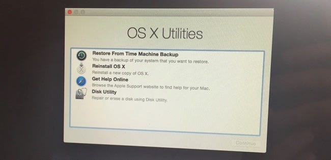 create restore disk for mac